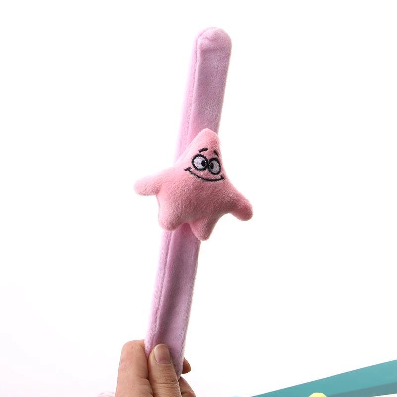 Милый браслет Clap Circle, женский головной убор, ремешок, аксессуары, плюшевая мультяшная кукла Pat Circle, детская кукла