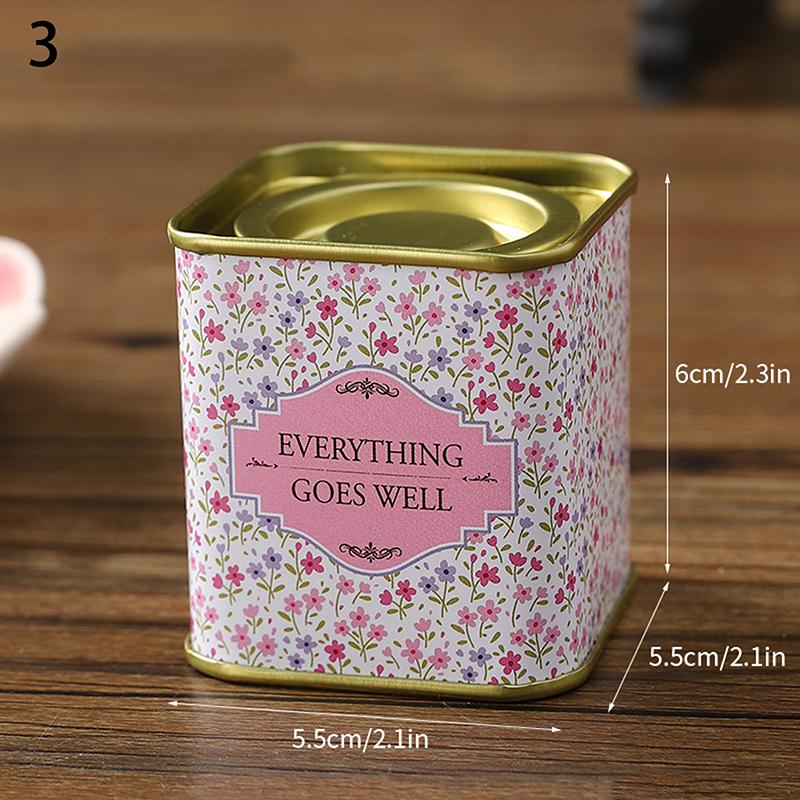 Контейнеры для чайных емкостей, банки для свечей, кофейные конфеты, закуски, маленькие жестяные мини-контейнеры для хранения, герметичные банки, упаковка для чайной посуды