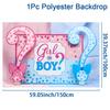 Фон для фотосессии Ggender Reveal Баннер для вечеринки Фон для вечеринки с днем рождения Декор для детей Мальчик Девочка Baby Shower