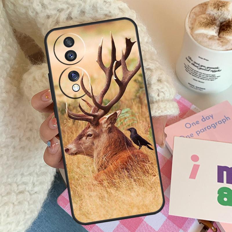 ПОТРЯСАЮЩИЙ ОЛЕНЬ Животное Для Honor Magic 8 Pro 6 5 7 Lite Чехол Для Honor 50 70 90 200 400 X8b X9a X9b X9c X9d Win RT
