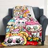 Labubu Blanket Warmthful Decor Suitable for Seaside Office Livingroom Four Seasons Universal Modern Style Perfect Gift for Relatives and Friends