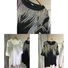 Plus Size T Shirt For Men Women With Geometric Pattern And Rhinestone Embellishments For Summer Casual Wear