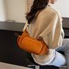 Spring Women's Bag Multi-pocket Locomotive Bag Internet Celebrity Same Super Fire Solid Color Spice Girl Versatile Armpit Bag