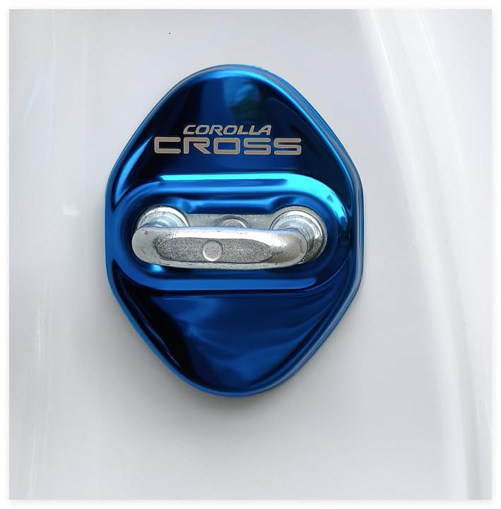 MEKOMEKO CRS-MSGL1 Toyota Corolla Cross Dedicated Striker Cover, Door Lock Cover, Plating, Accessories, Interior