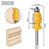 1PC Special Moulding Bit Carbide Molding Router Bit Trimming Wood Milling Cutter for Woodwork Cutter Power Tools - 6mm 1/4 8mm 12mm 1/2 Shank