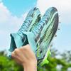 Men's Large Size Football Boots 34-46 Men's/Children's High-top Short-nailed Outdoor Anti-slip Football Boots