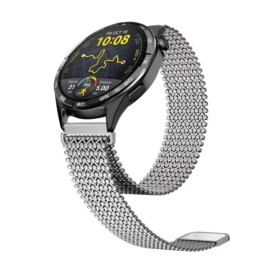 Для Huawei Watch 4 Pro/GT 5 ремешок из чистого титана металлический ремешок Железный ремешок для часов Для Xiaomi ремешок 22 мм 20 мм ремешок