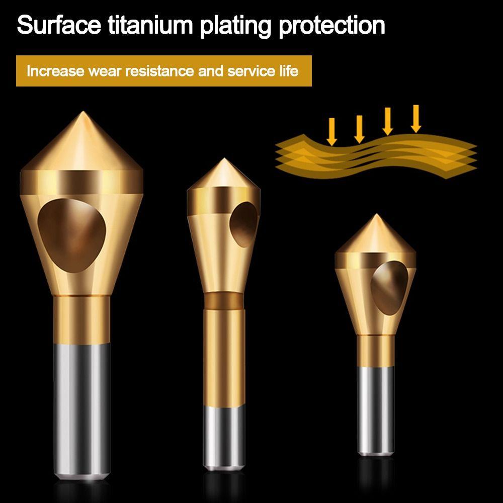 Counter Sink Drill Bit Wood Chamfering Cutter Deburring Chamfering Cutter Countersink Drill Bits