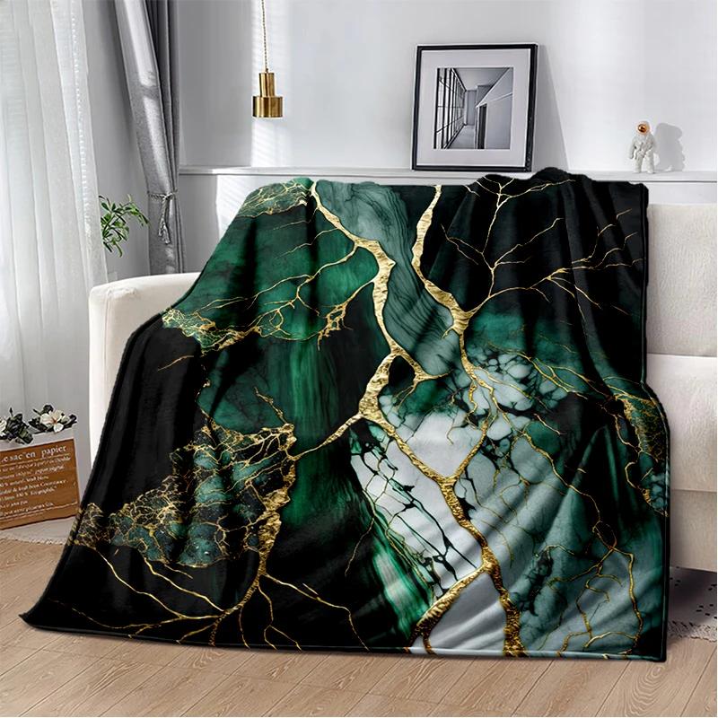2026 New Style Luxurious Nature Marble Colour Blanket,Soft Throw Blanket for Home Bedroom Bed Sofa Travel Picnic Cover Kid Gift