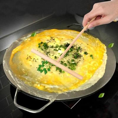 2 шт. Т-образная деревянная лопатка для круглого теста для блинов и блинов Кухонные принадлежности