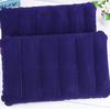Inflatable Pillow Camping Travel Pillow Squared PVC Flocked Fabric Air Pillow for Camping Hiking