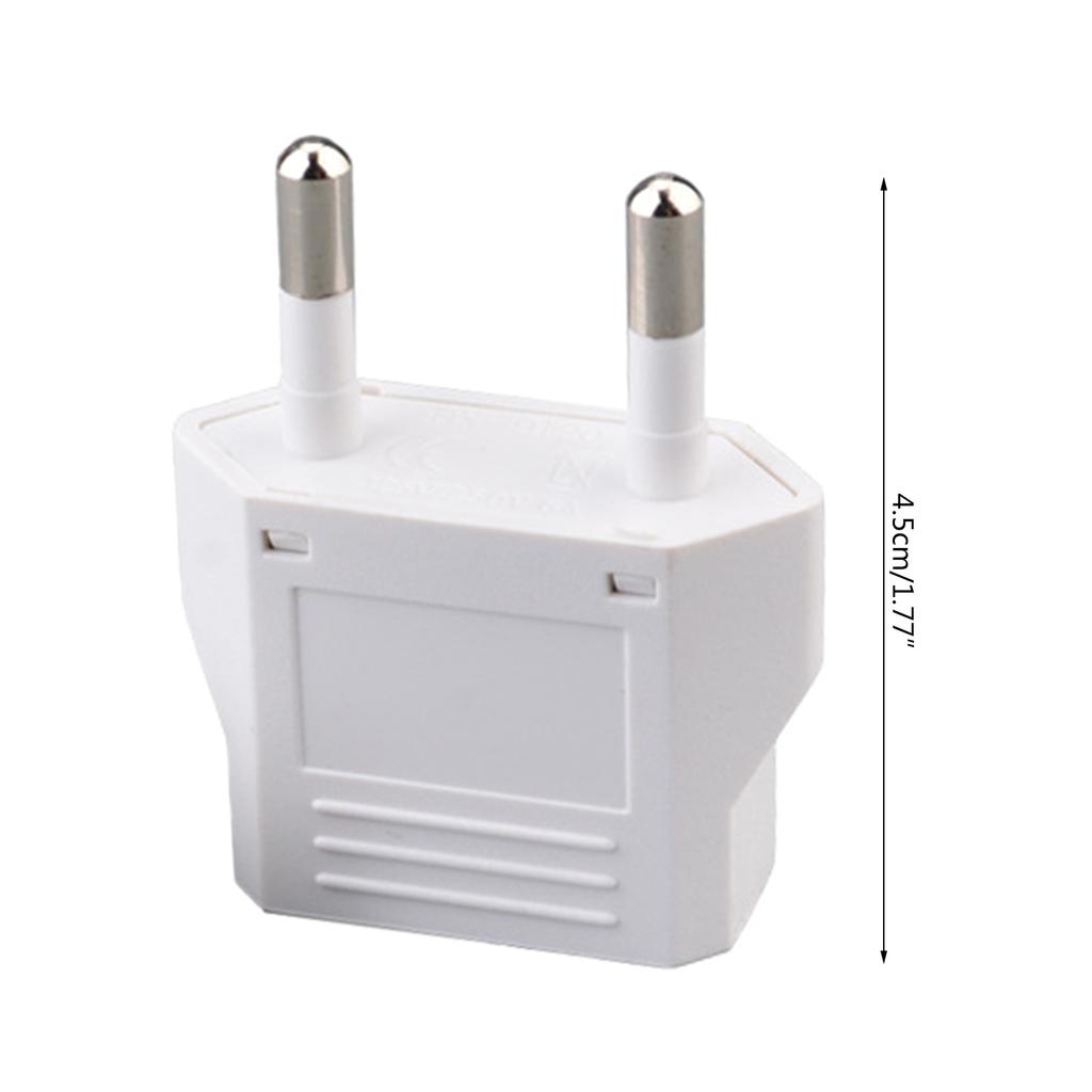 Европейский дорожный адаптер для вилки, адаптер для розетки США-PE, переходник для розетки, вилка для электросети США-ЕС, электрическая розетка