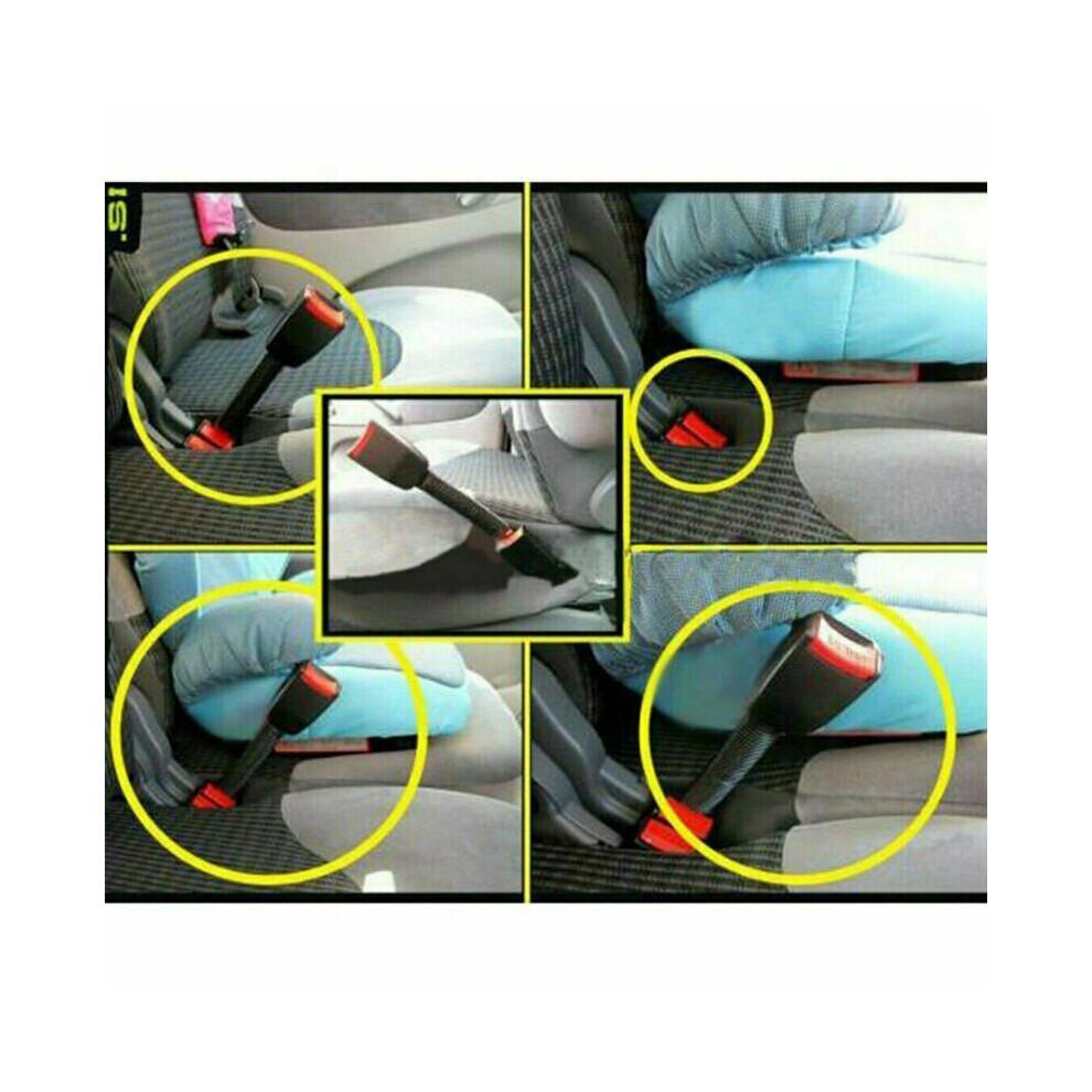 2X Universal Car Safety Seat Belt Extend Extension Auto Buckle Clip UK