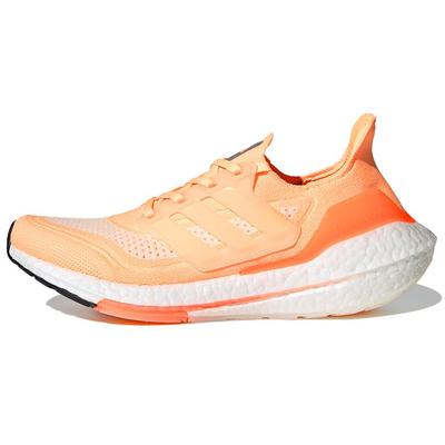 UltraBoost 21 Acid Orange Женские кроссовки Cloud-White Cream-White FZ1917