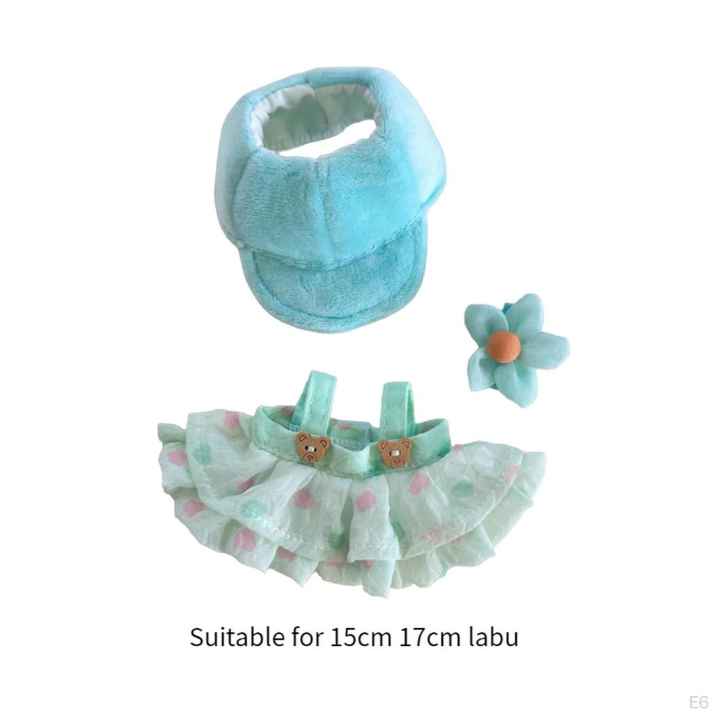 17cm Doll Clothes Set Cute Suit,Doll Accessories,Girl Clothing for Girls