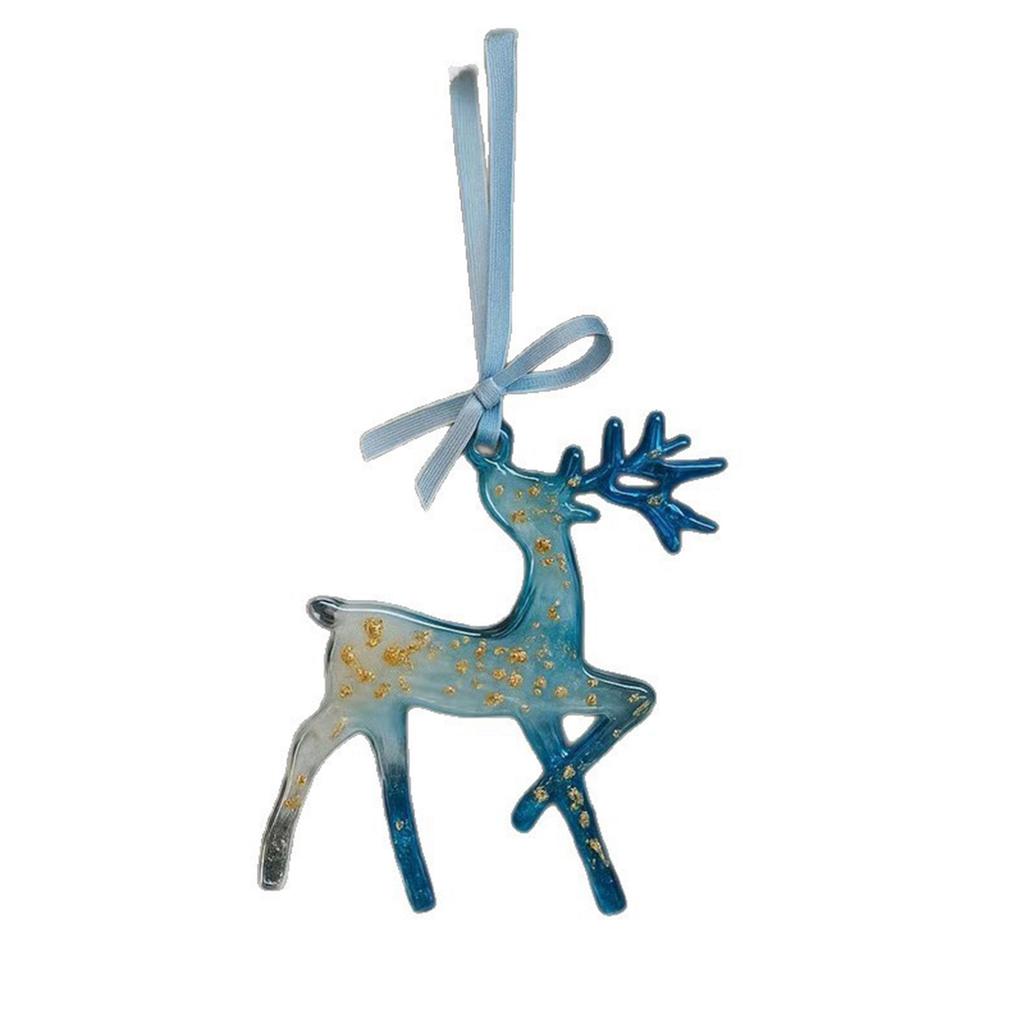 Christmas Acrylic Christmas Tree Pendant, Beautiful Blue Tranquil Shape, Special Christmas Ornaments, Suitable For Gifts For Friends And Classmates