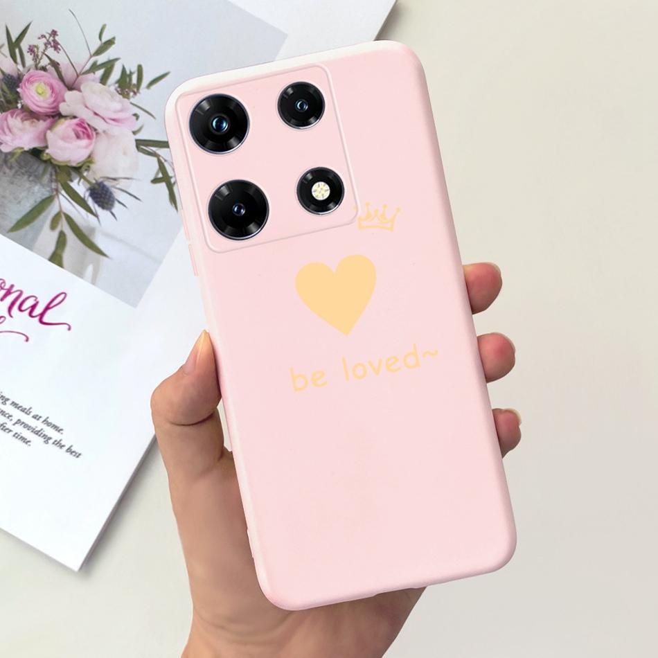 Fashion Moon Pattern Case For Infinix Note 30 Pro 30i 30 2023 Candy Color Soft Silicon Bumper For Infinix Note30 30Pro Note30i
