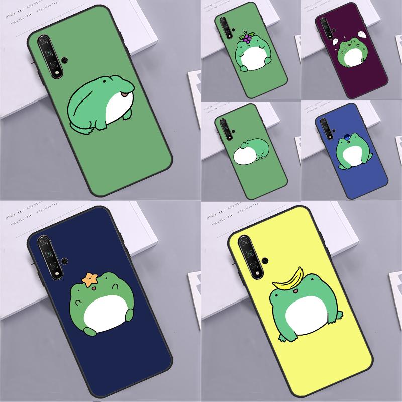 Милая забавная лягушка для Huawei Nova Y70 Y90 Y60 Y72 Y61 Y91 12s 12i 11i 7i 8i 9 10 SE P60 Pro P30 P40 Lite Чехол