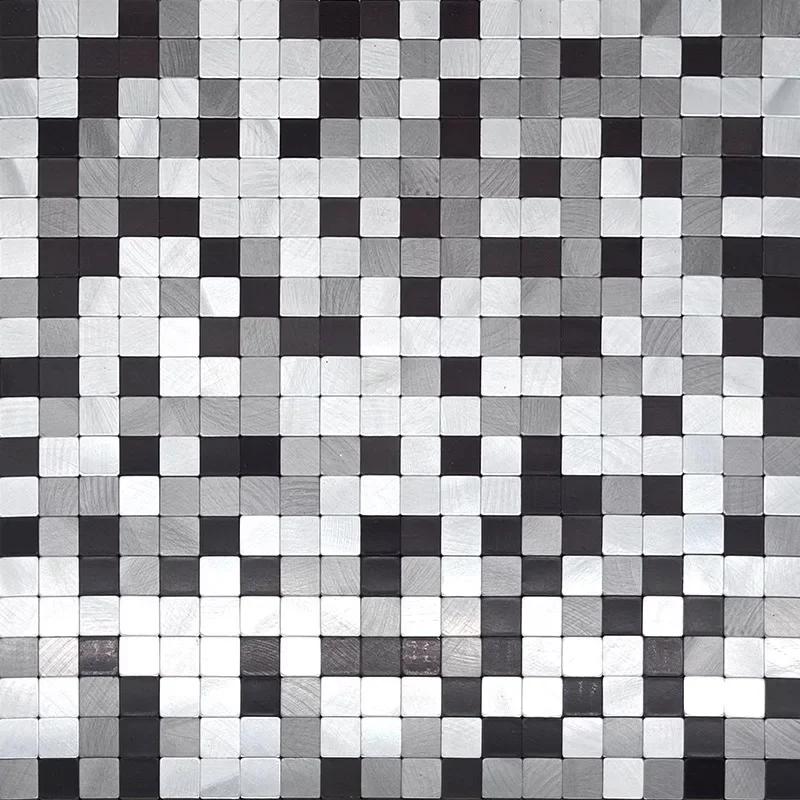 3D европейская гладкая металлическая мозаика настенная наклейка самоклеящаяся плитка кухня ванная комната бар гостиная ТВ фон настенный декор палка