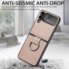 Нескользящий кожаный чехол с защитой от царапин для Samsung Galaxy Z Flip 4 5 5G Flip5 Flip4 Flip3 Flip 3 Zflip4, чехол для телефона с кольцом на палец