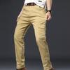 Повседневные мужские брюки с несколькими карманами, быстросохнущие спортивные брюки, дышащие длинные брюки для тренировок на открытом воздухе