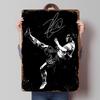 Zlatan Ibrahimovic Poster Football Player Metal Sign Aesthetic Room Decor Men Custom Soccer Tin Plates for Wall Art Decoration