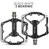 WEST BIKING Aluminum Alloy Bicycle Pedals Double DU Bearing 3 Perrin Chromium-molybdenum Steel Shafts MTB Road Bike Accessories