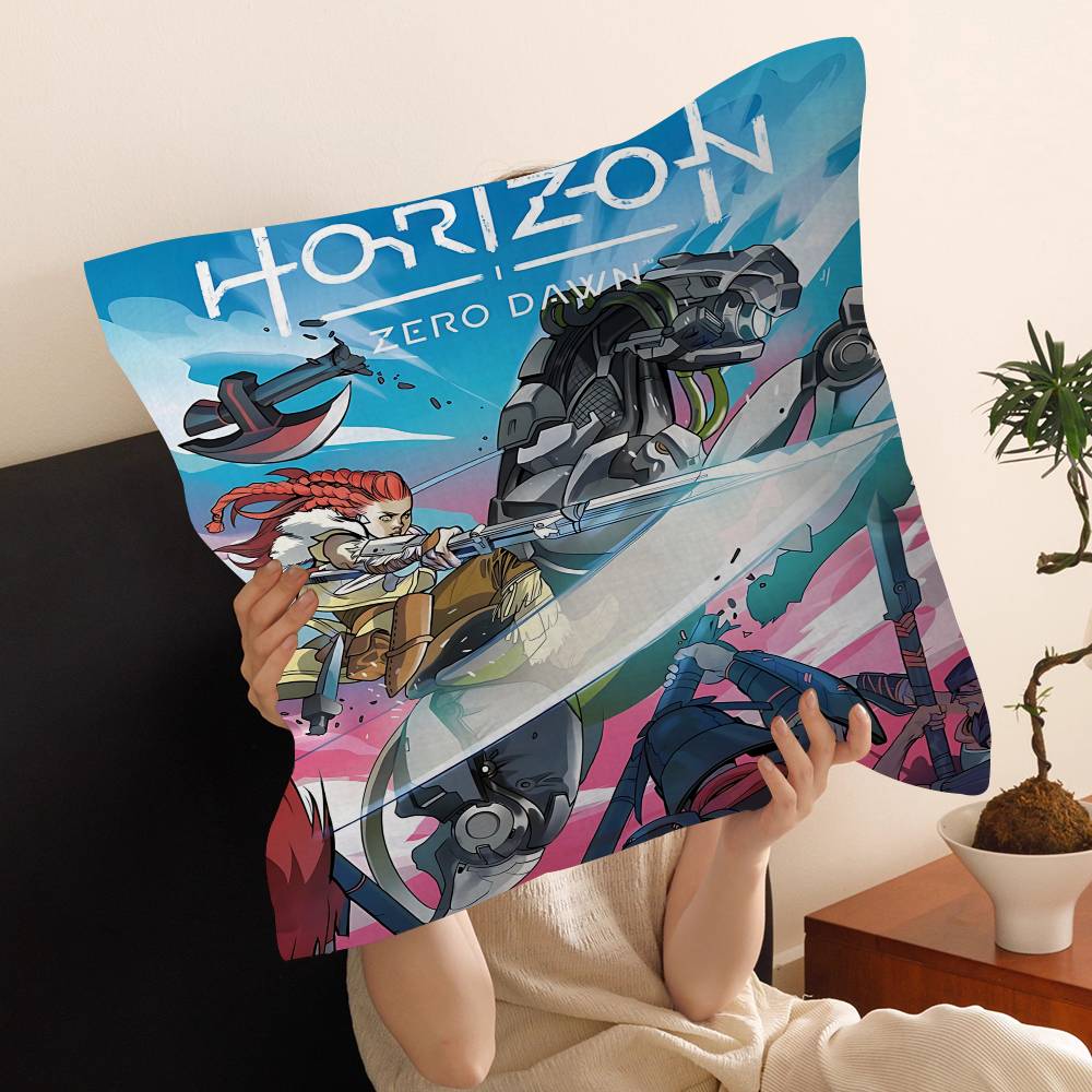 HHorizon Zero Dawn Game Pillow Gift Home Office Decoration Pillow Bedroom Sofa Car Cushion CoverPillow Case