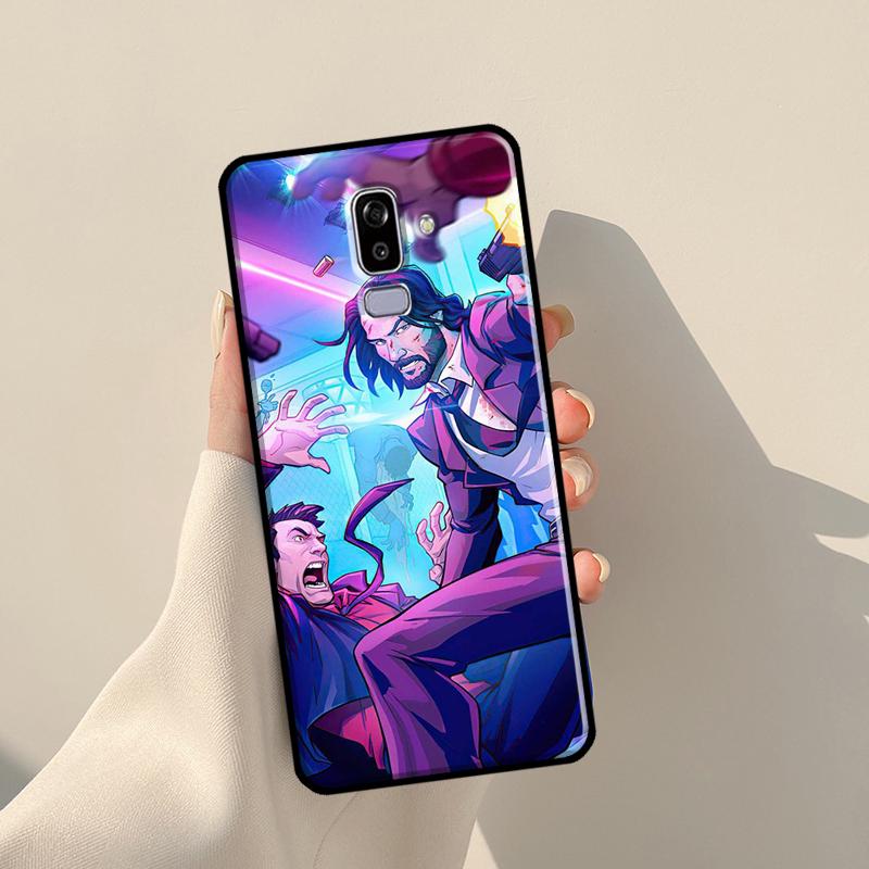 Чехол John Wick для Samsung Galaxy J3 J5 J7 2017 A3 A5 J1 2016 J4 J6 Plus A6 A7 A8 A9 J8 2018