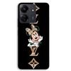 Coque Pour Xiaomi Redmi 13C 4g Minnie LV Fond Noir Maniacase