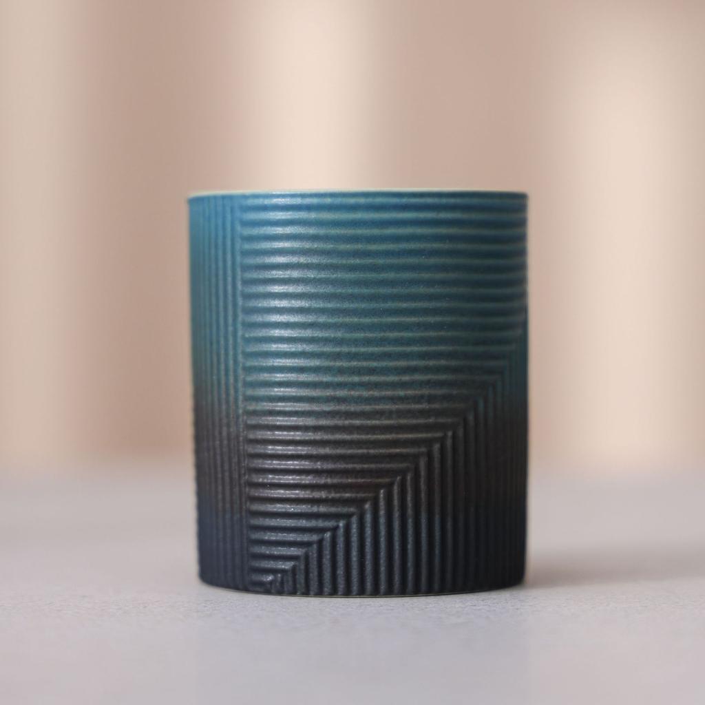 Gradual Change Ceramic Coffee Cup High Value Afternoon Tea Latte Cup Macaron Color Mug Water Cup