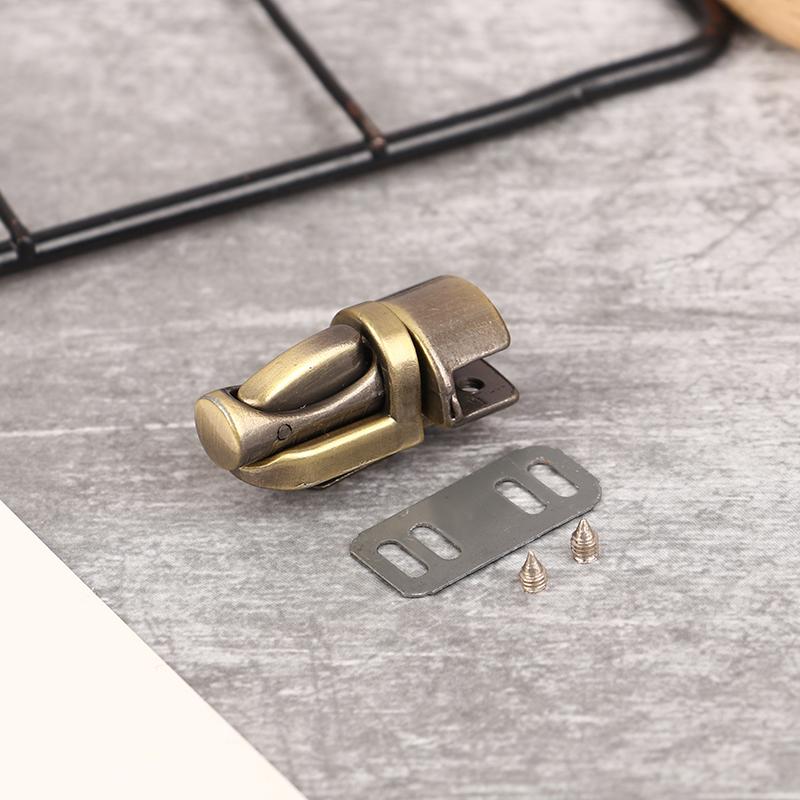 Durable Metal Column Tuck Lock Closure Clasp Buckle For Leather Bag Case Handbag