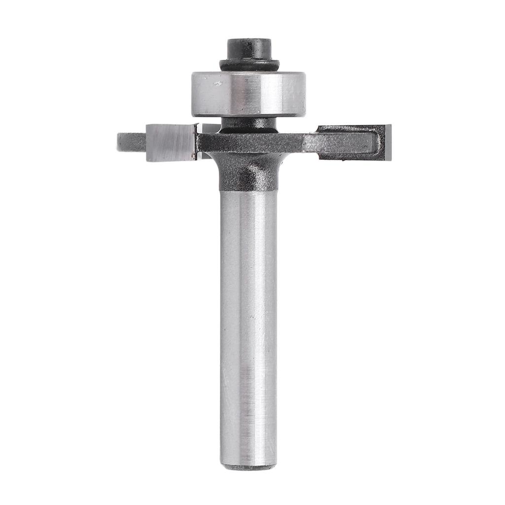 Т-образная фреза хвостовик 1/4 дюйма 3 зуба шарикоподшипниковая фреза для пазов для дерева фанеры 532