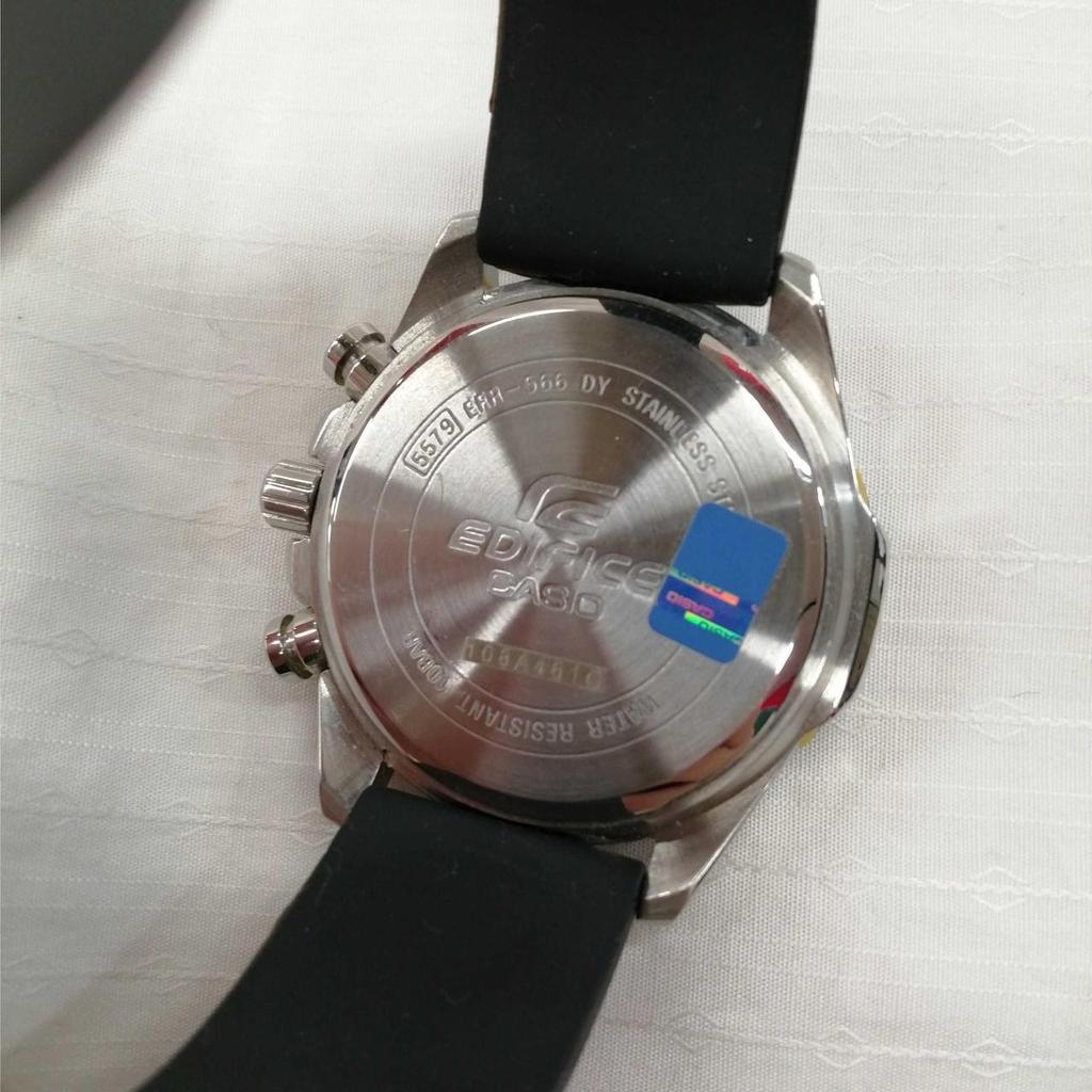 Б/у CASIO 108A461G/BLK/YEL EDIFICE