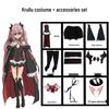 Krul Tepes Vampire Costume - Seraph of the End Anime Cosplay for Women Halloween
