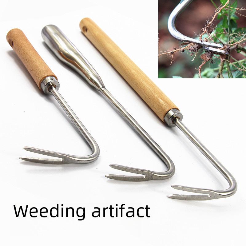 Набор садовых инструментов из нержавеющей стали для прополки и посадки