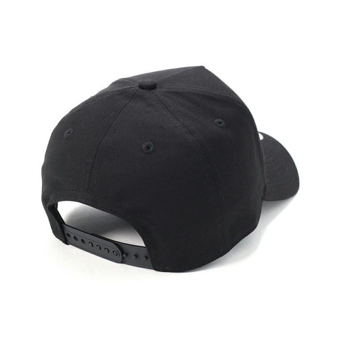 [New Era] 9FORTY A-Frame Cap 14550994 N840AF490 Black/Matte Black. Metal Plate. Snapback. Adjustable.