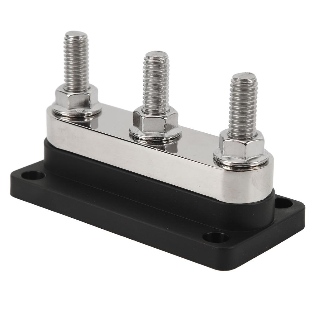 12‑48В 600А Блок распределения питания 3 шпильки M10 Аккумуляторный соединительный блок Шина для автомобилей Грузовиков Автодомов Морских судов