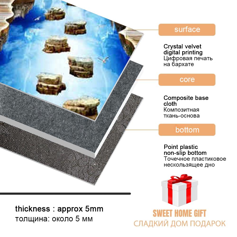 Красный Цветочный Коридорный Ковер Ковры для Прихожей 3D Ковер для Гостиной Длинный Цветочный Коврик для Спальни Кухонный Коврик Коврик для Ванной Комнаты Противоскользящий