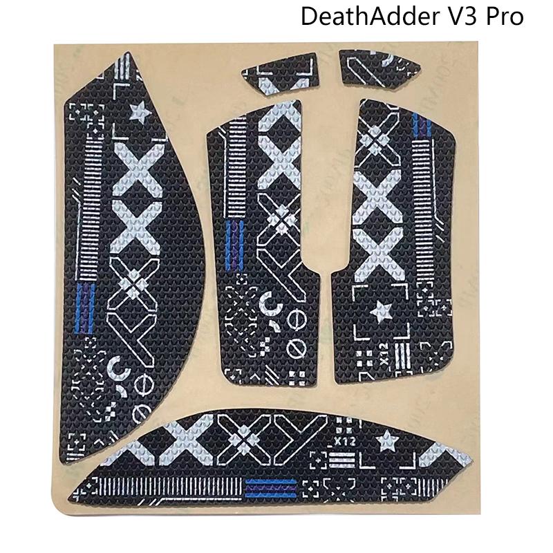 Наклейка на рукоятку мыши, наклейка ручной работы, нескользящая, всасывающая пот для Razer Viper