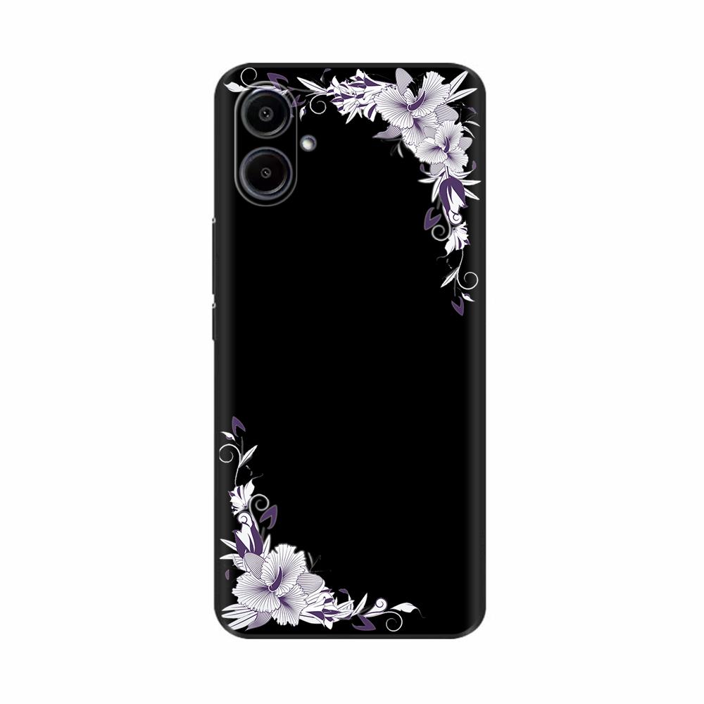 Чехол для Samsung A07 4G Красивый Цветок Защитный Противоударный Силиконовый Задний Чехол для Телефона Для Samsung Galaxy A07 Чехлы A 07 Fundas