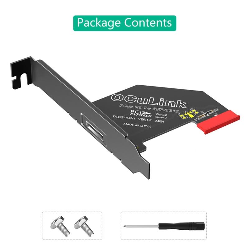 Expansion Card with Cooling for SFF U. and Extended Hardware