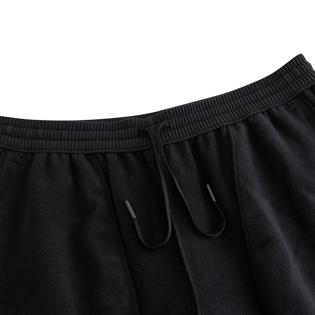 Anta Training Woven Sports Long Pants Winter Casual Pants Men Bottoms Basic-Black 952547503-2