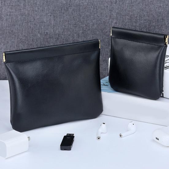 Косметичка с магнитной застежкой, водонепроницаемая, компактная, портативная, для хранения помады и наушников, многофункциональная