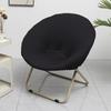 Round Saucer Chair Cover Elastic Camping Seat Cover Moon Chair Protector  Fit Outdoor Chair