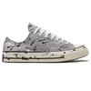 Converse Ретро удобные парусиновые кеды с низким верхом 1970-х годов, унисекс, серые