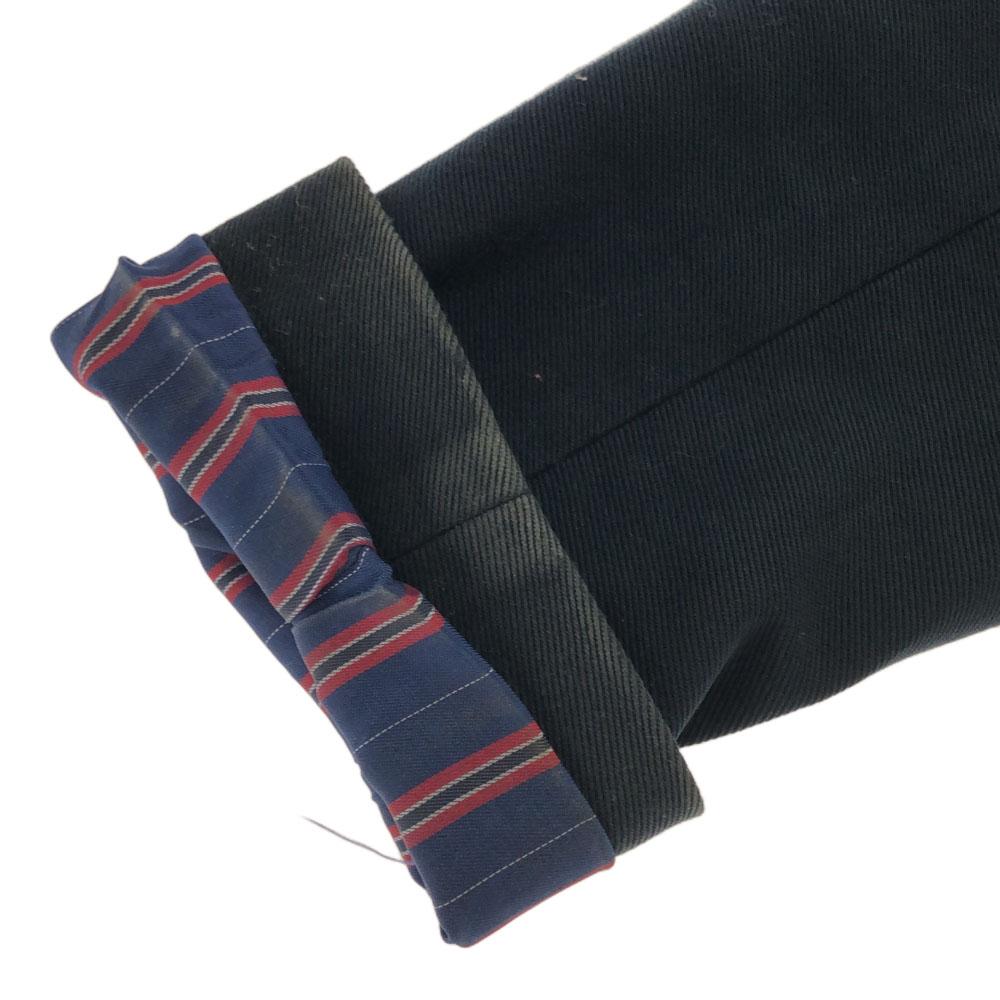 Fred Perry Сделано в Японии приталенный пиджак S черный Задняя полоска Женский Б/у