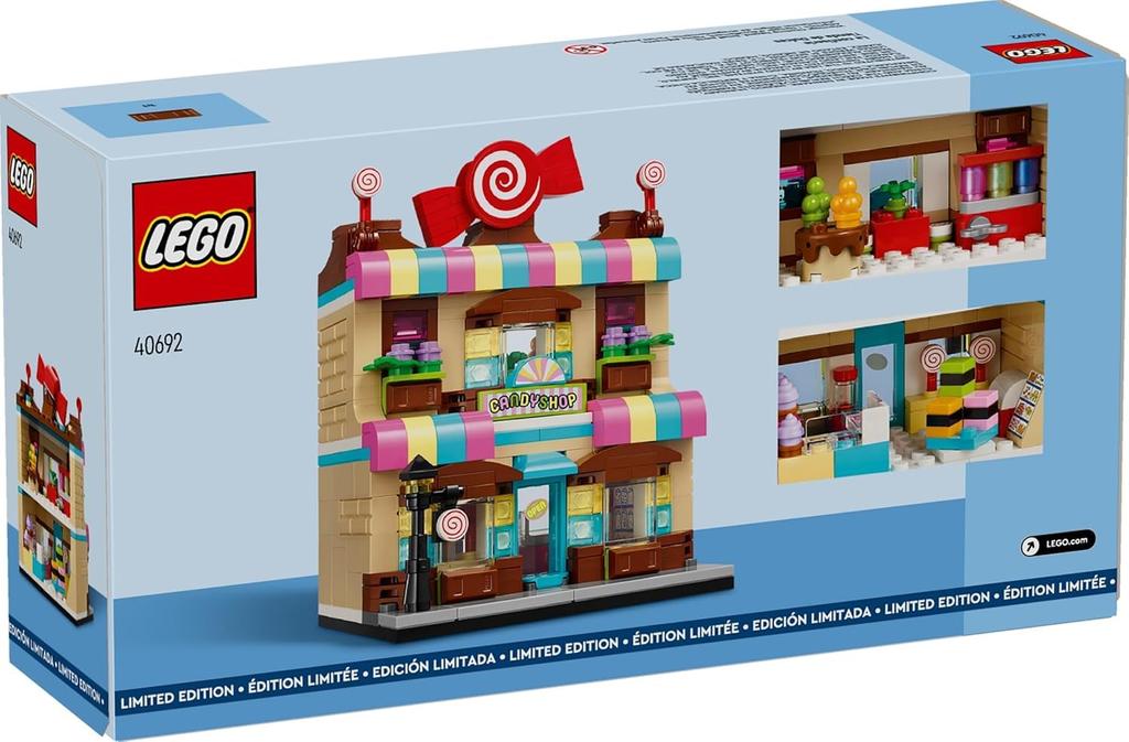 LEGO Sweets Shop 40692 Третья часть коллекции «Sweets Shop» 4 Sweets Shop 345 предметов (все типы), ЛЕГО®