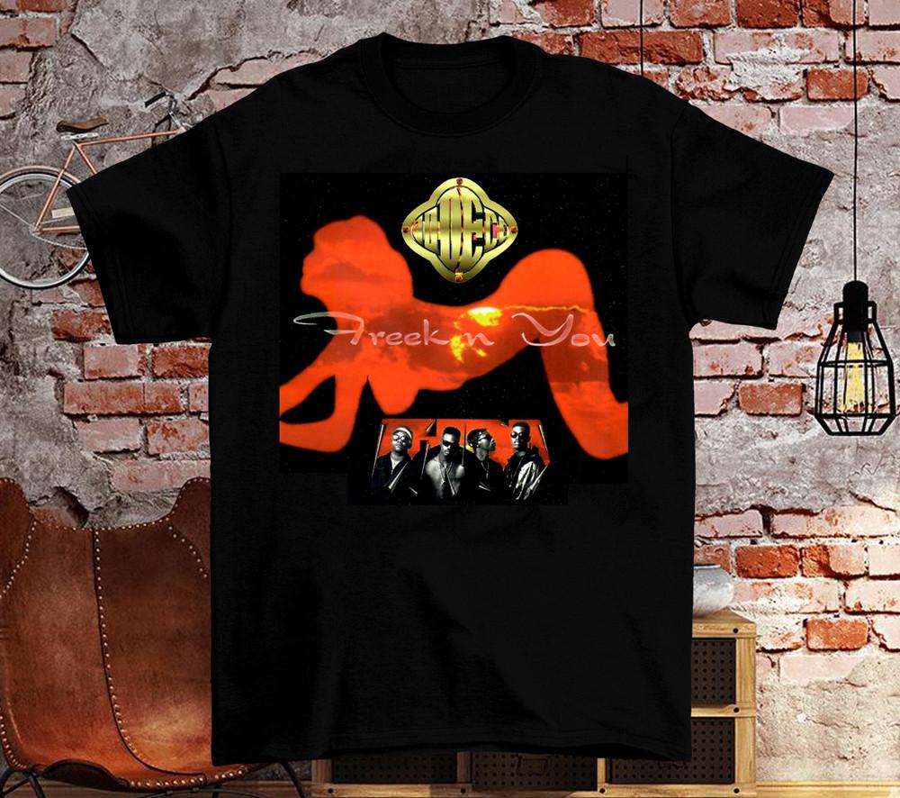 NEW Rare Jodeci – Freek'n You Gift Xmas Short Sleeve Black All Size Shirt HA36