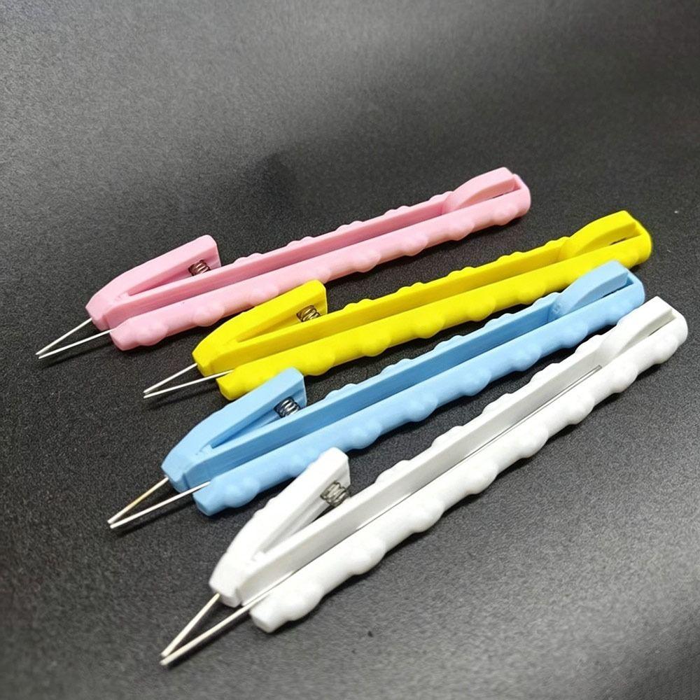 No-Clog Mechanism Bead Placement Pen Plastic Automatic Bead Dispenser for Craft Enthusiasts
